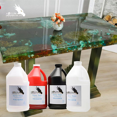 Покрытие Countertop столешницы ясности клея эпоксидной смолы Кристл 1:1 эпоксидной смолы деревянное