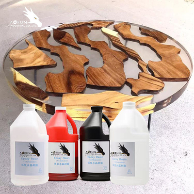 Покрытие Countertop столешницы ясности клея эпоксидной смолы Кристл 1:1 эпоксидной смолы деревянное