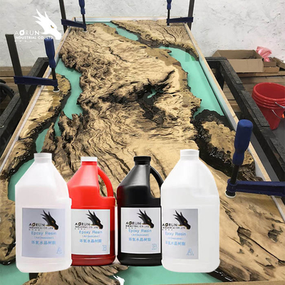 Безрастворительное VOC мраморной эпоксидной смолы AB Countertop не кристально ясное
