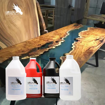 Безрастворительное VOC мраморной эпоксидной смолы AB Countertop не кристально ясное