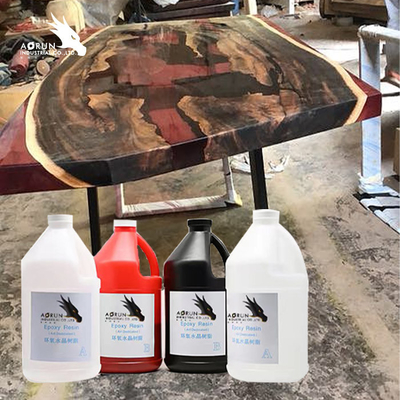 Безрастворительное VOC мраморной эпоксидной смолы AB Countertop не кристально ясное
