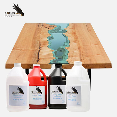 Клея AB эпоксидной смолы смолы реки Countertops Адвокатуры прозрачное кристально ясного чистое