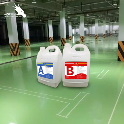 Стикера пола литейной смолы 3D AB 3:1 бесцветное жидкостного стеклянного ясное